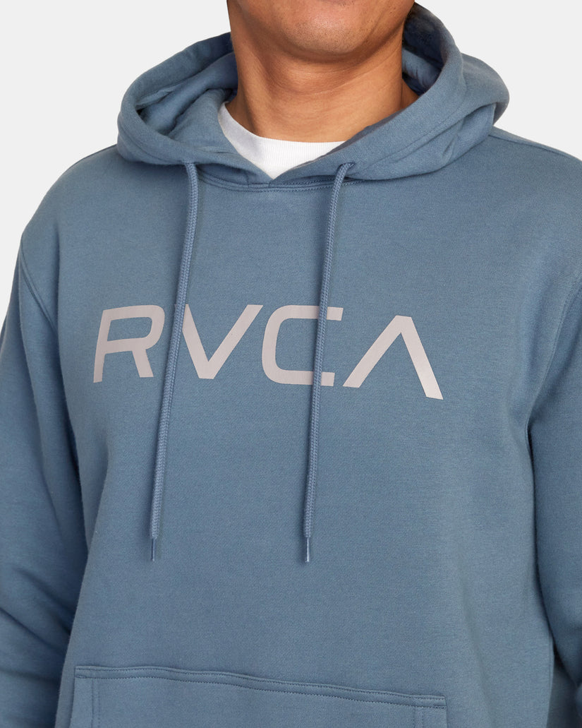Big RVCA Pullover Hoodie - Industrial Blue