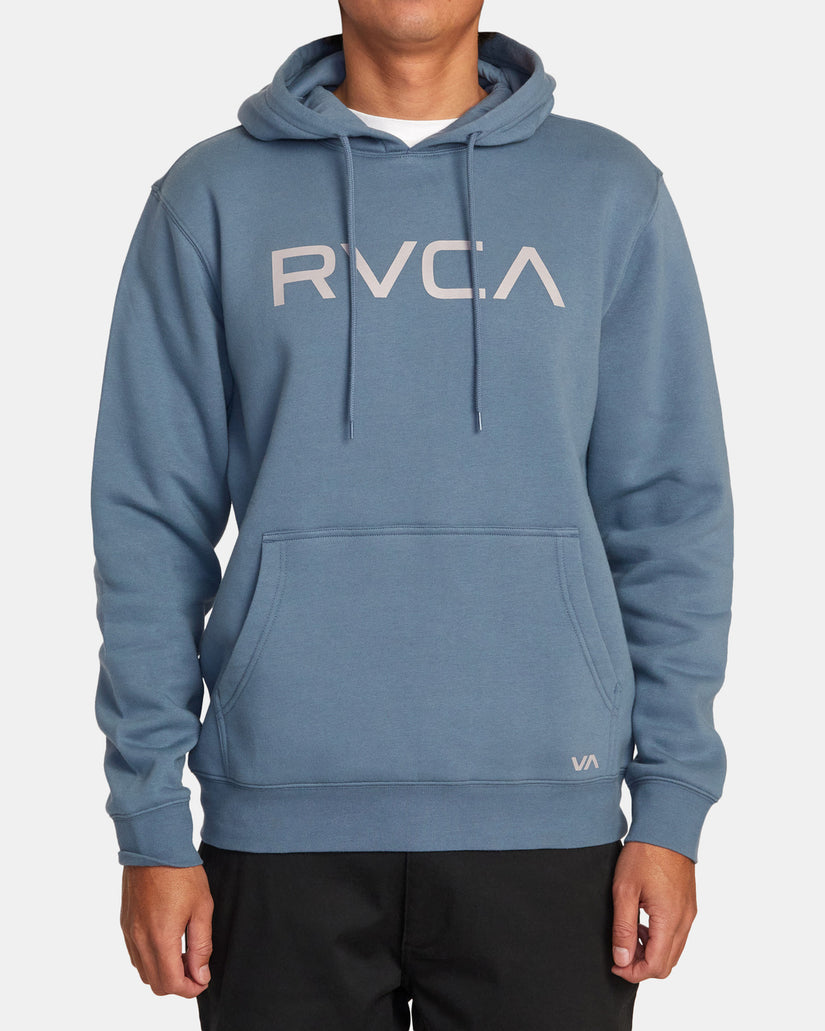 Big RVCA Pullover Hoodie - Industrial Blue
