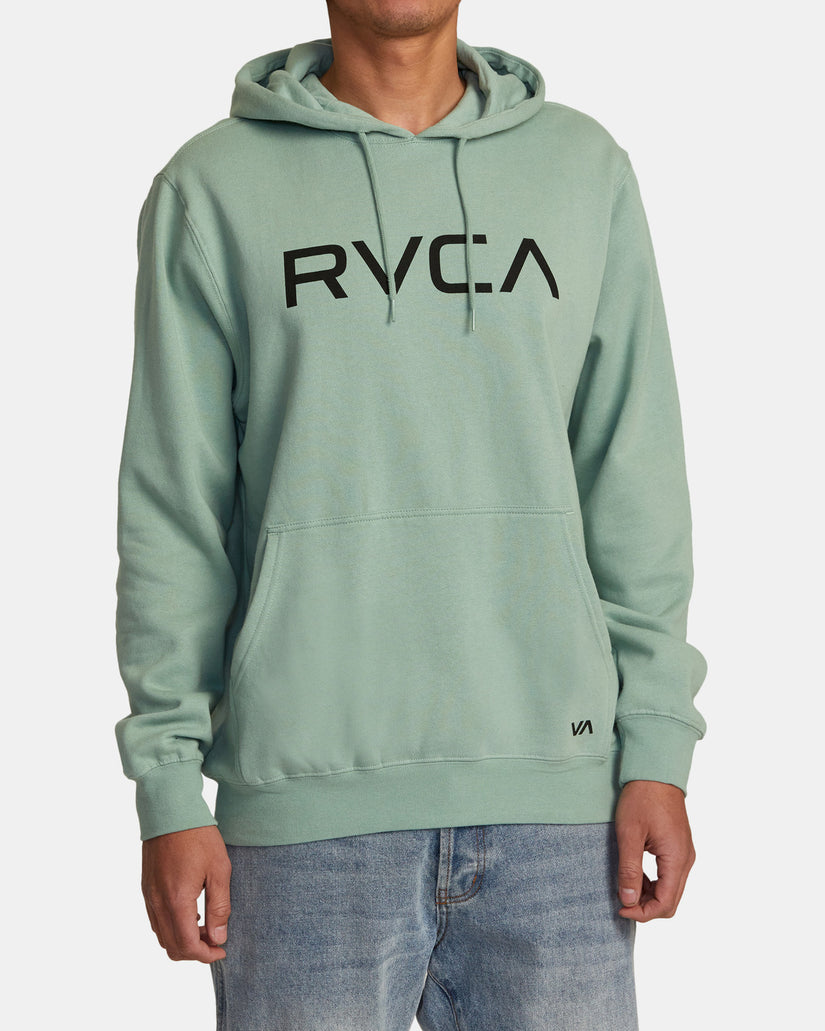 Big RVCA Pullover Hoodie - Green Haze