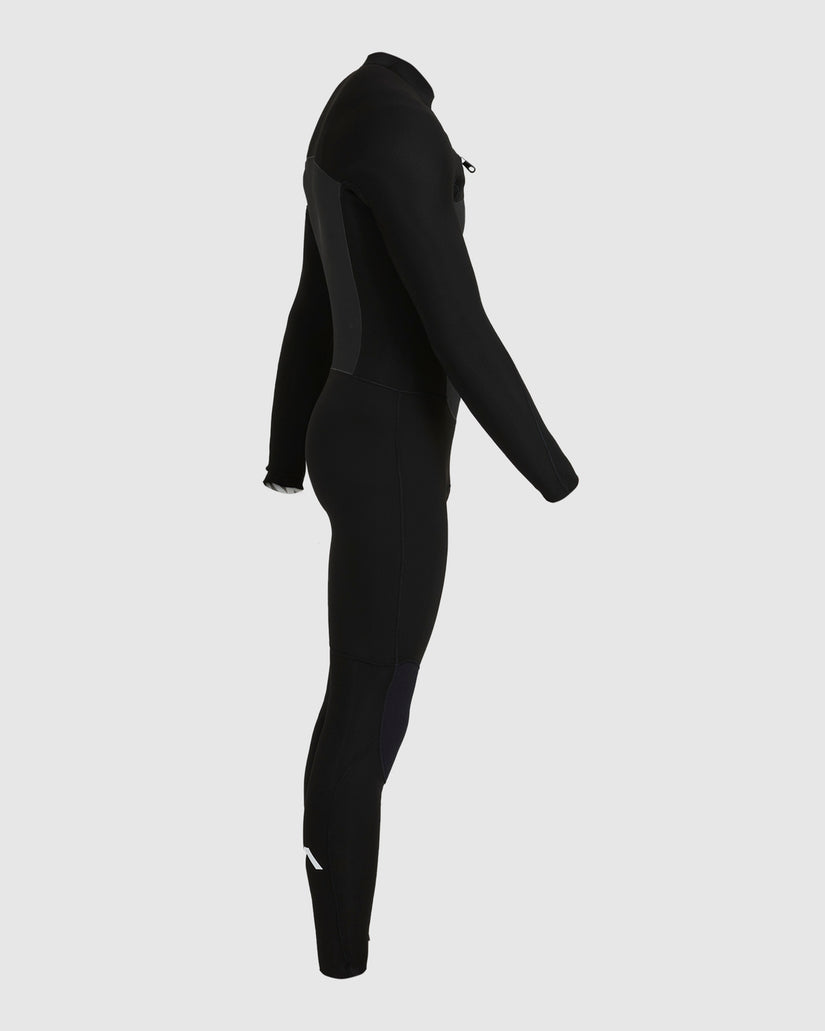 3/2 Balance Chest Zip Fullsuit - Black
