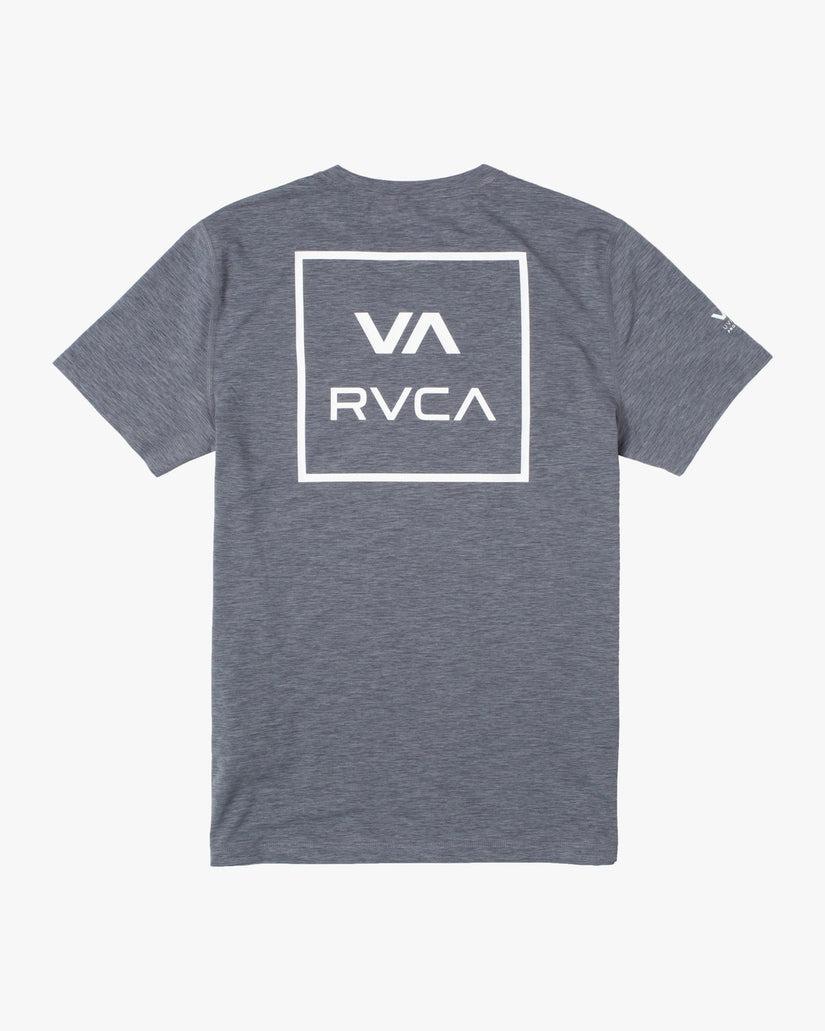 RVCA Short Sleeve Rashguard - Heather Grey