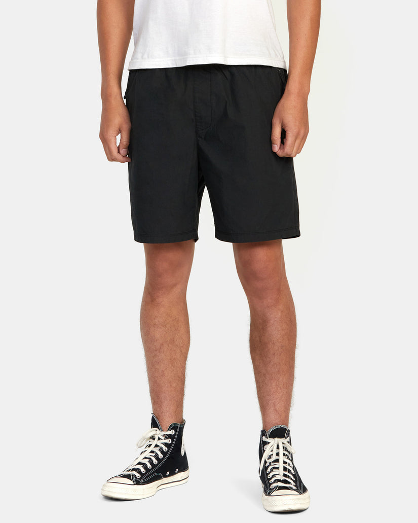 Brodie 2 Hybrid Elastic Shorts 17” - Black