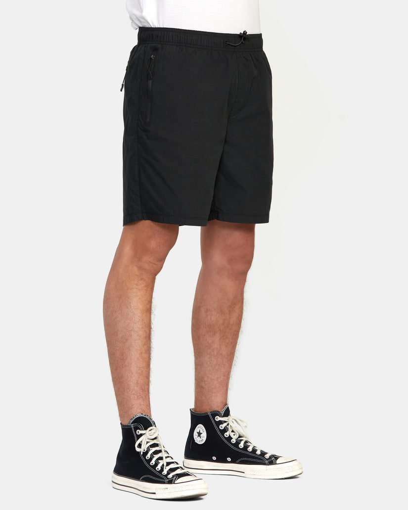 Brodie 2 Hybrid Elastic Shorts 17” - Black
