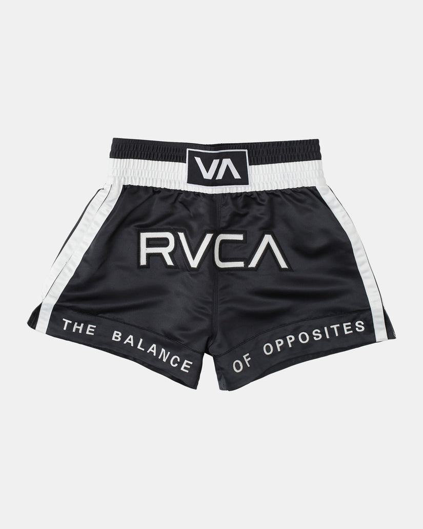RVCA Muay Thai Boxing Shorts 15 - Black –