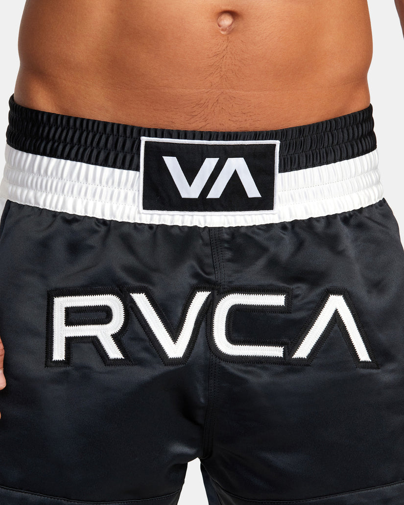 RVCA Muay Thai Boxing Shorts 15" - Black