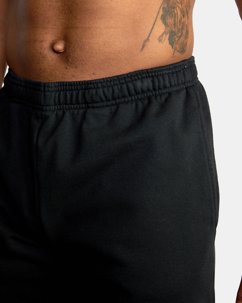 VA Essential 18" Sweat Shorts - Black
