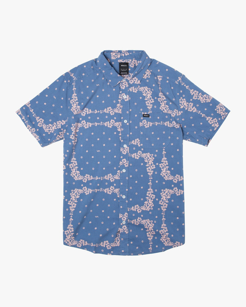 Loom Short Sleeve Shirt - Royal – RVCA.com