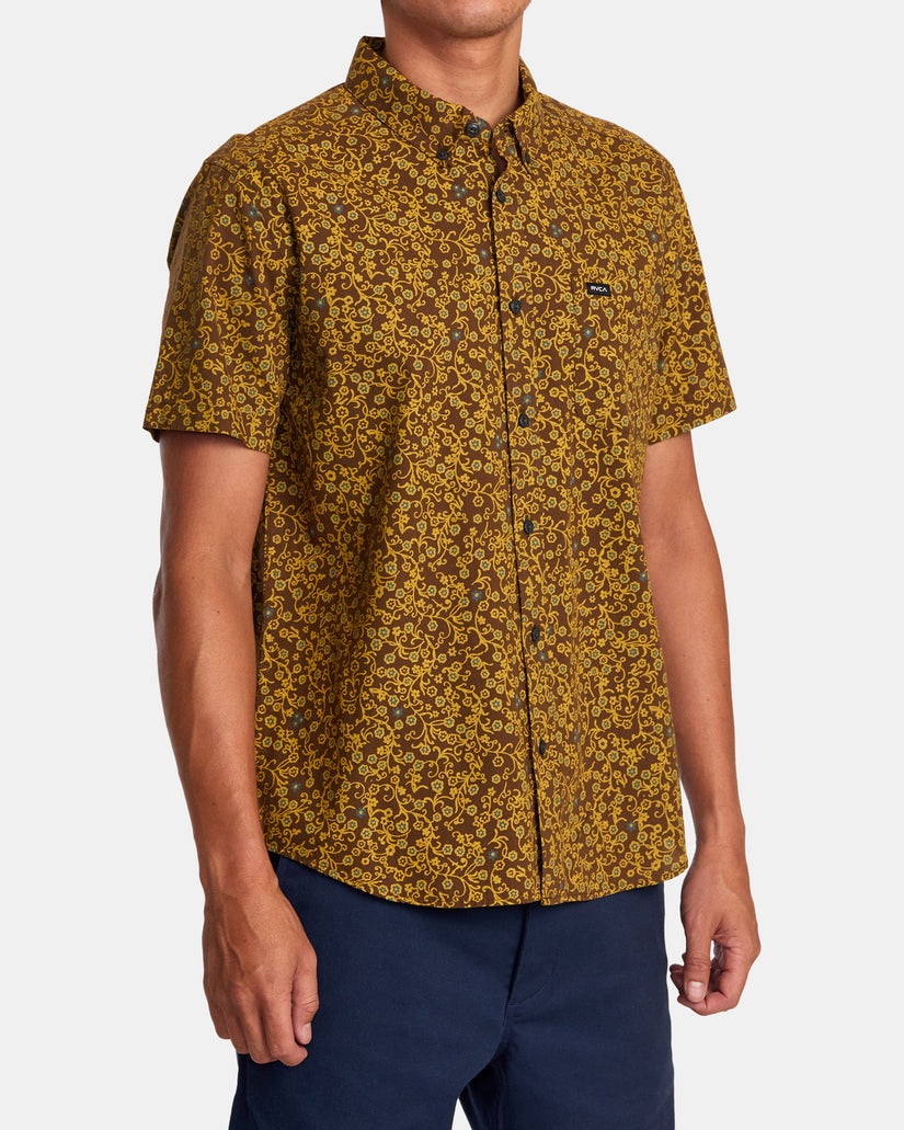 VA Flux Short Sleeve Shirt - Bombay Brown