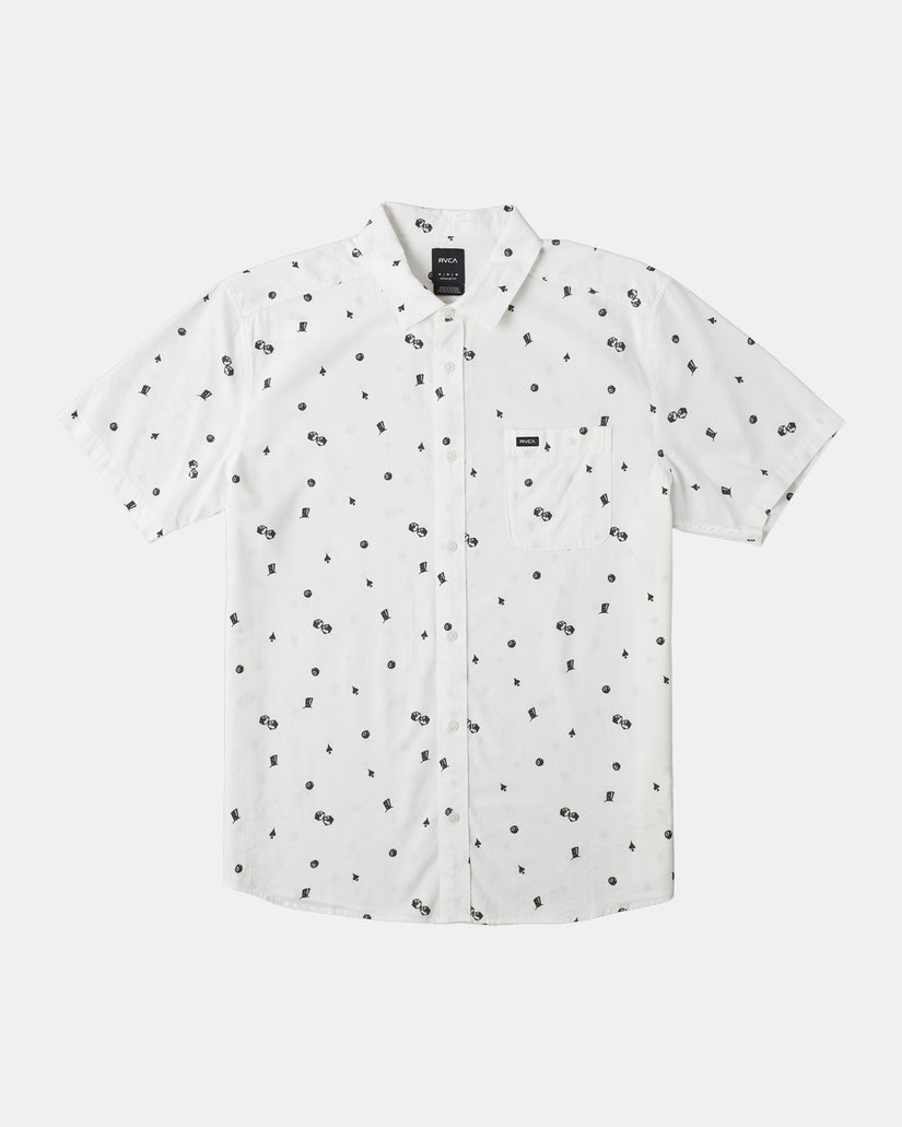 Degenerate Short Sleeve Shirt - Vanilla