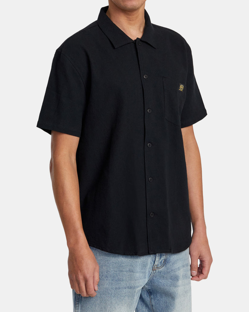Dayshift Collection Dayshift Short Sleeve Shirt - Black