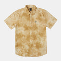 Bleach Corduroy Short Sleeve Shirt - Butterscotch