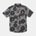 Yoyogi Seersucker Short Sleeve Shirt - Black