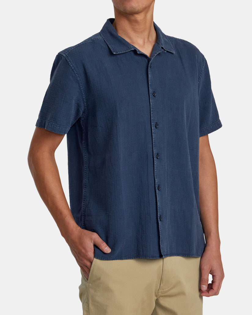 Hi-Grade Short Sleeve Shirt - Indigo