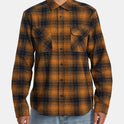 Dayshift Flannel Long Sleeve Shirt - Navy