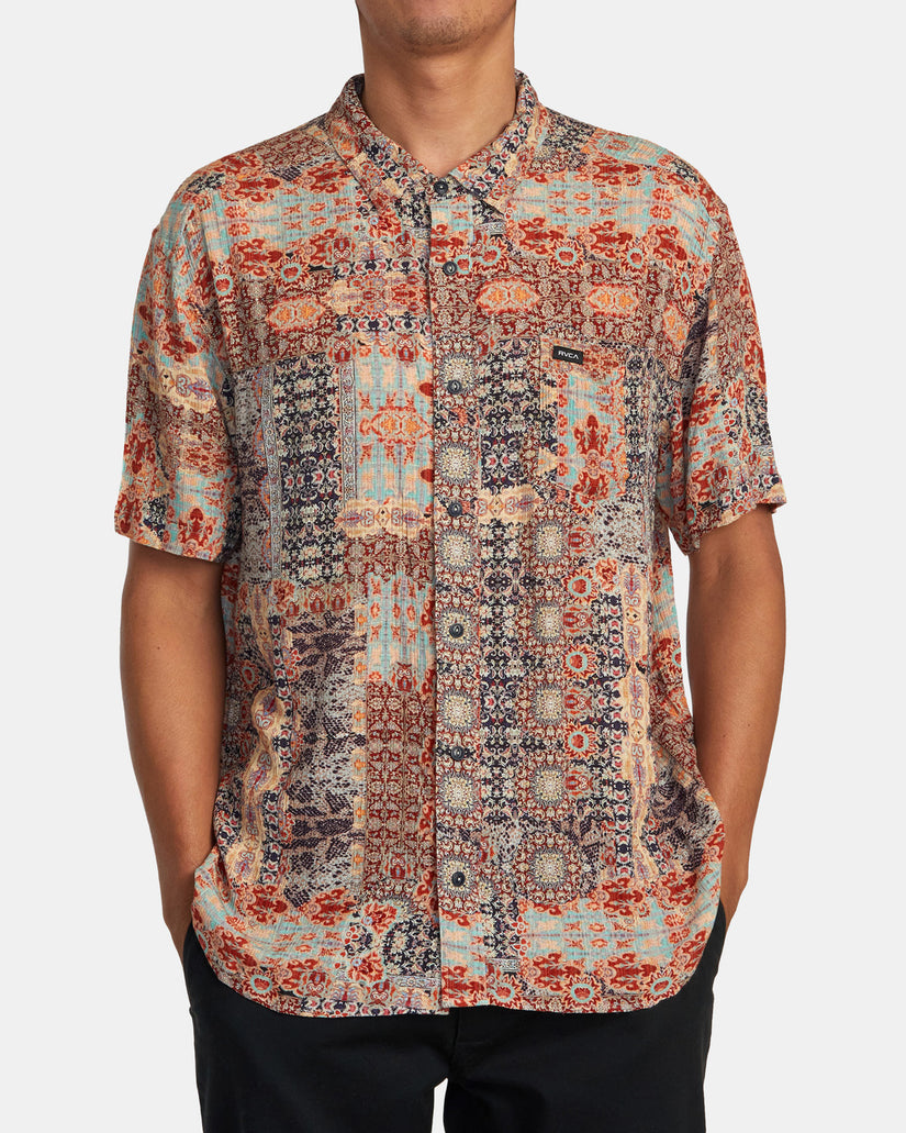 Tangiers Short Sleeve Shirt - Red Earth