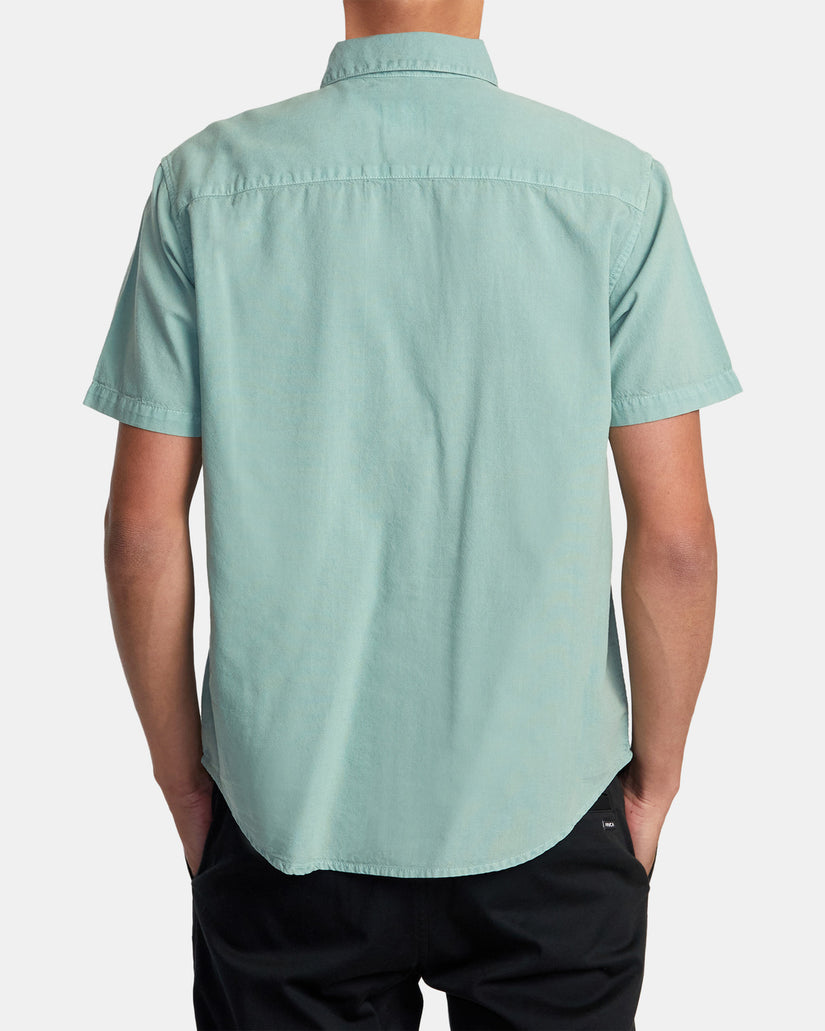 PTC Woven II Short Sleeve Woven Shirt - Granite Green