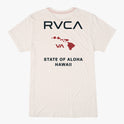 State Of Aloha Tee - White/Red