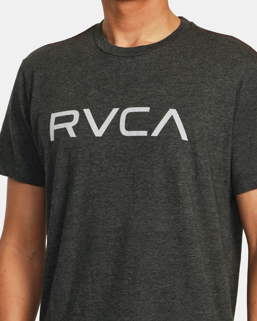 Big RVCA Short Sleeve T-Shirt - Black/Grey