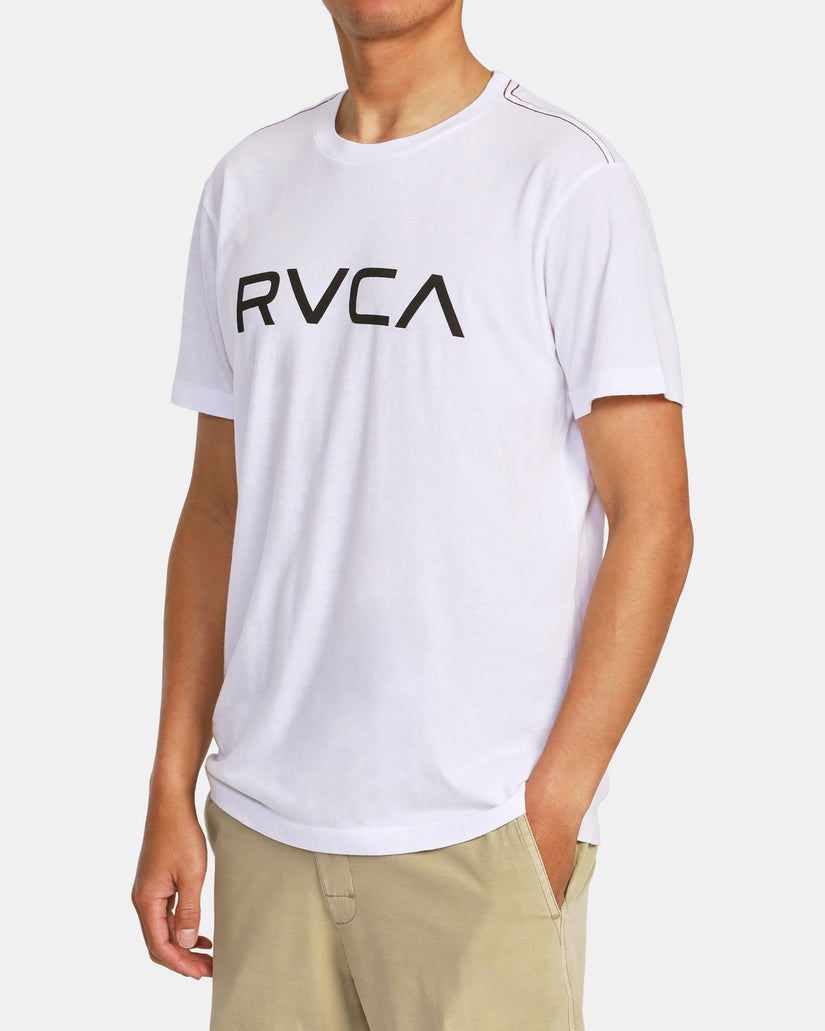 Big RVCA Short Sleeve T-Shirt - White