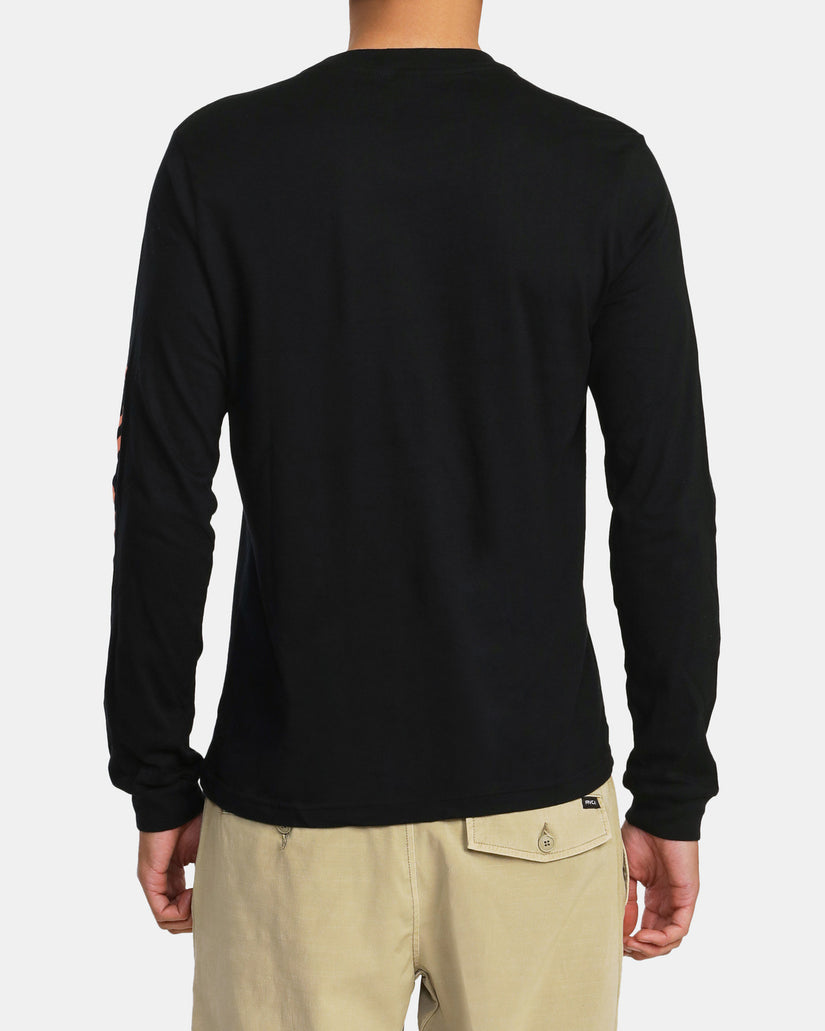 Facets Long Sleeve T-Shirt - Black