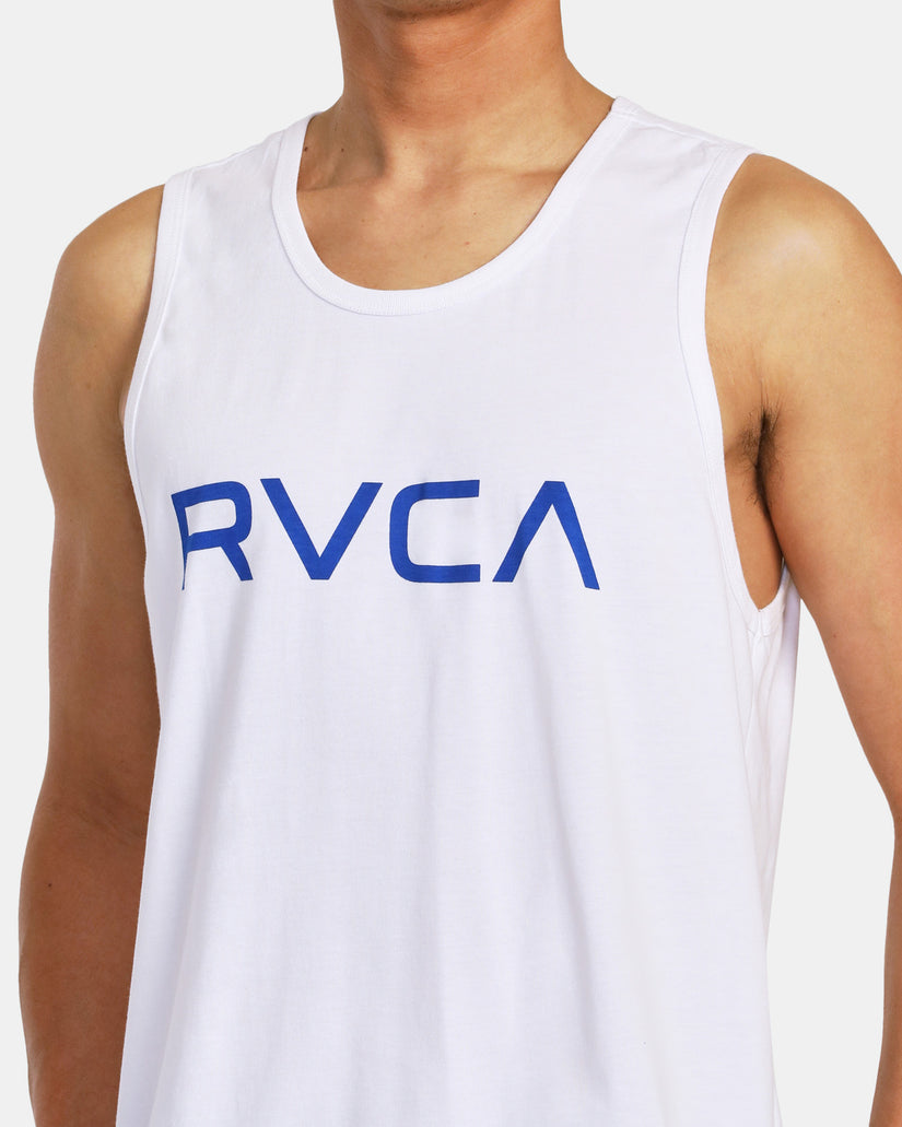 Big RVCA Tank Top - White