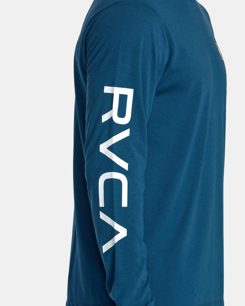 RVCA 2X Long Sleeve Tee - Marine