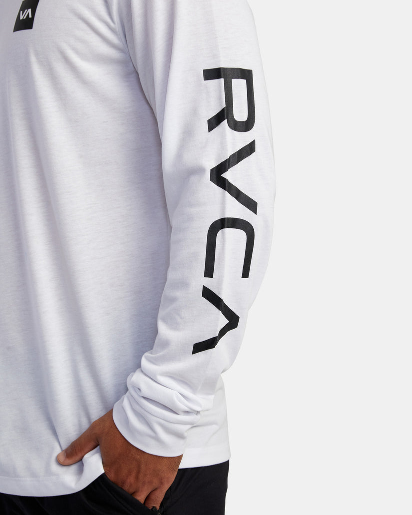 RVCA 2X Long Sleeve Tee - White