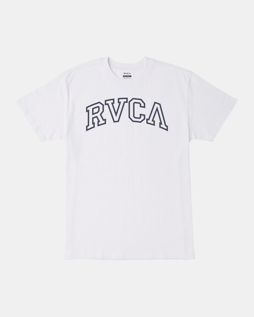 Arched Tee - White