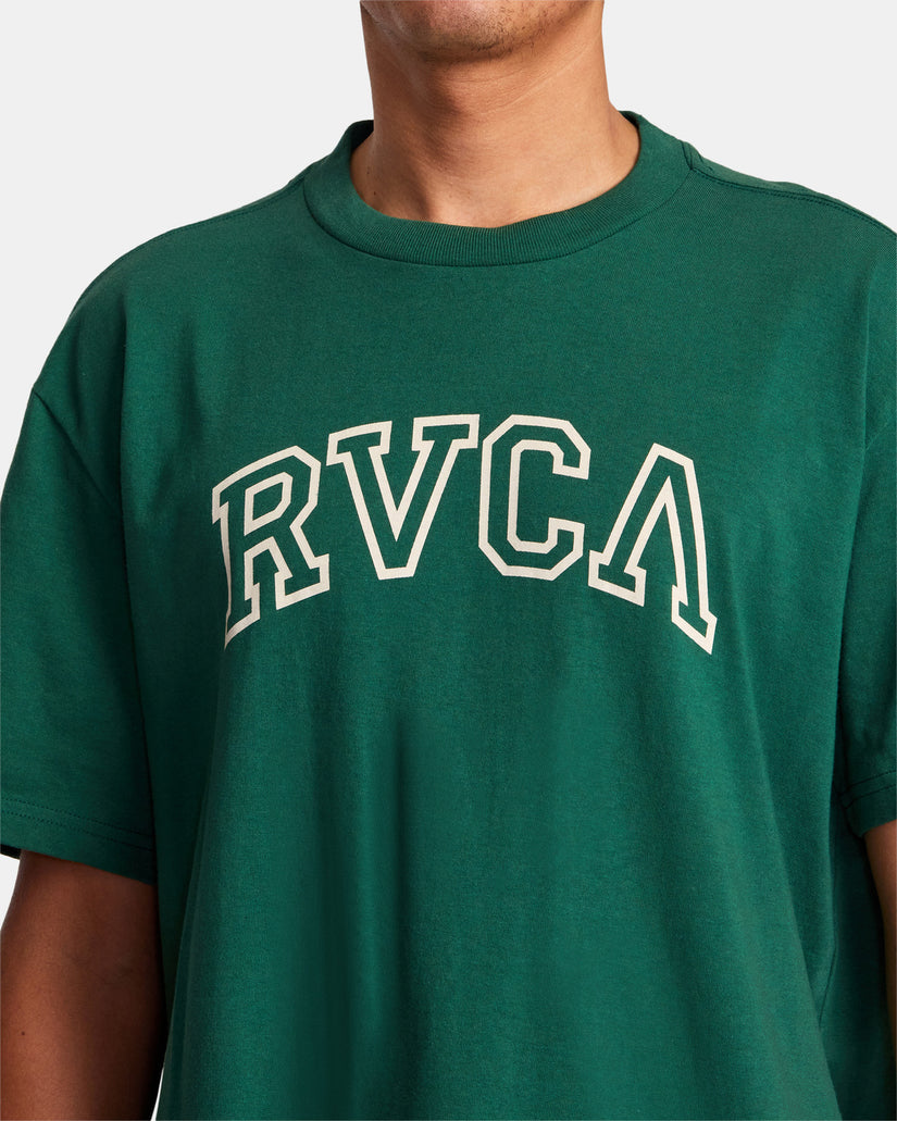 Arched Tee - Hunter Green