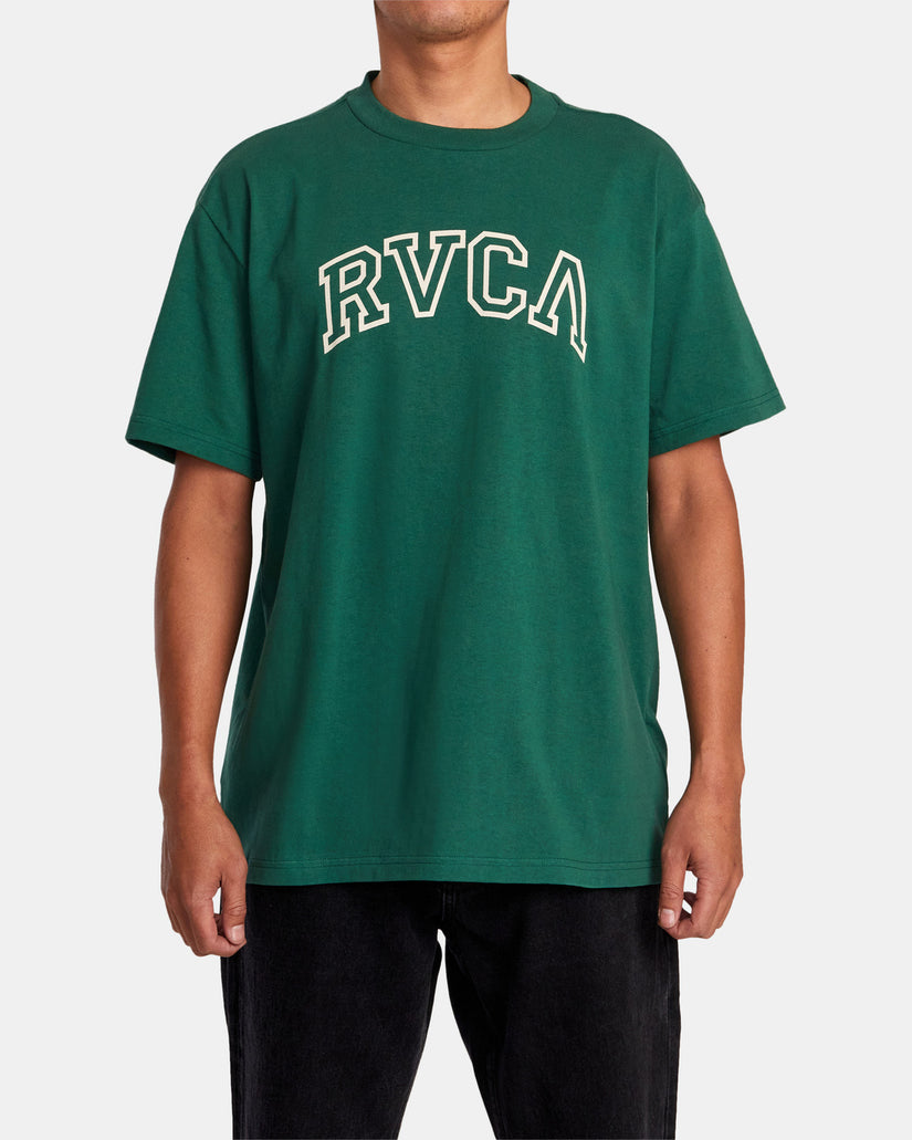 Arched Tee - Hunter Green