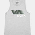 VA RVCA Blur Tank Top - Athletic Heather