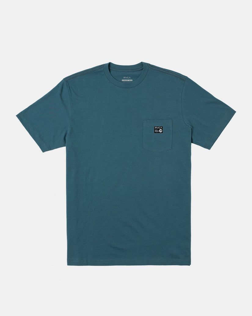 ANP Pocket T-Shirt - Duck Blue
