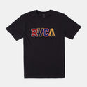 RVCA Letterman T-Shirt - Black