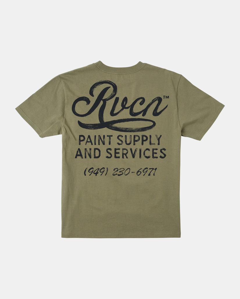 RVCA Paint Supply T-Shirt - Clover