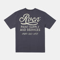 RVCA Paint Supply T-Shirt - Garage Blue