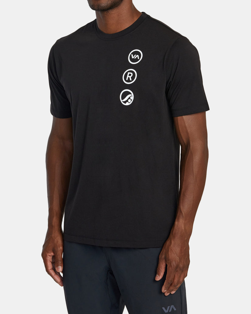 Ruotolo Stack T-Shirt - Black
