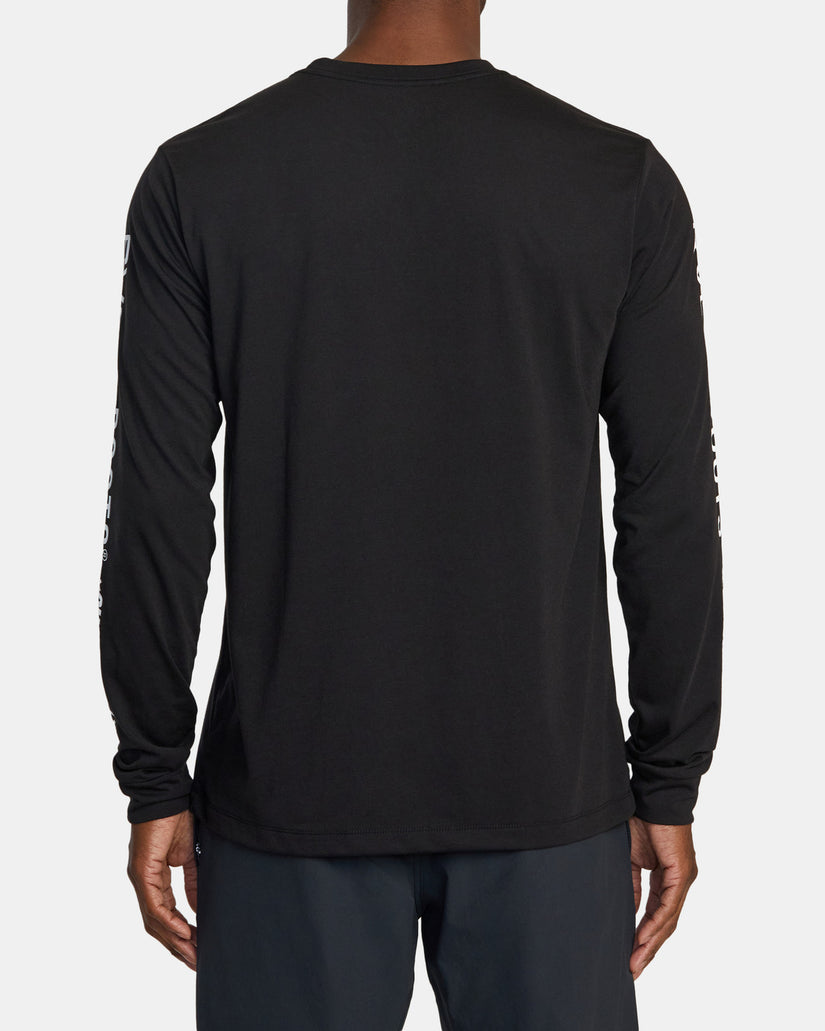 Ruotolo Stack Long Sleeve T-Shirt - Black