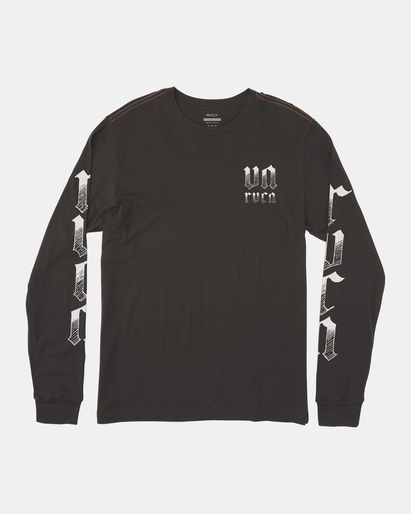 Cousin Of Death Long Sleeve T-Shirt - Pirate Black