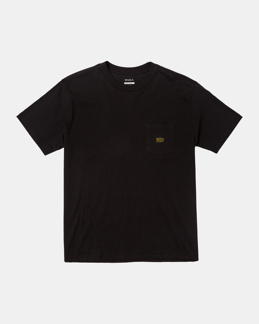 Americana Label T-Shirt - Black