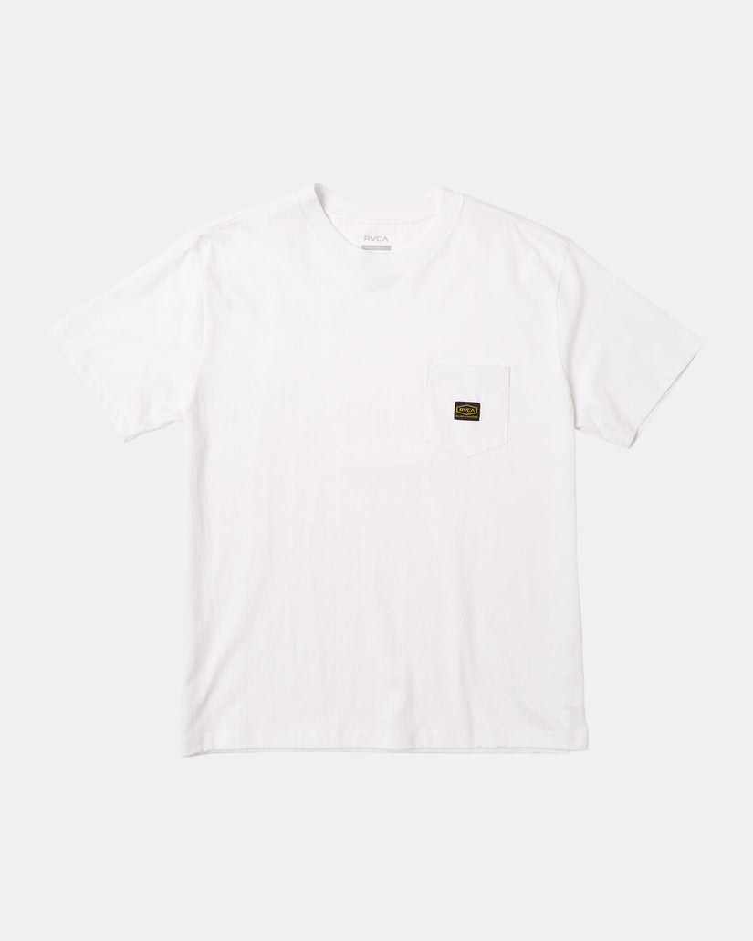 Americana Label T-Shirt - White