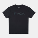 Big RVCA Embossed T-Shirt - Black