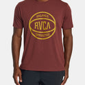 RVCA Ball T-Shirt - Burgundy