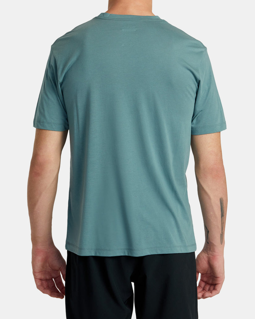 Big Section Short Sleeve T-Shirt - Pine Grey