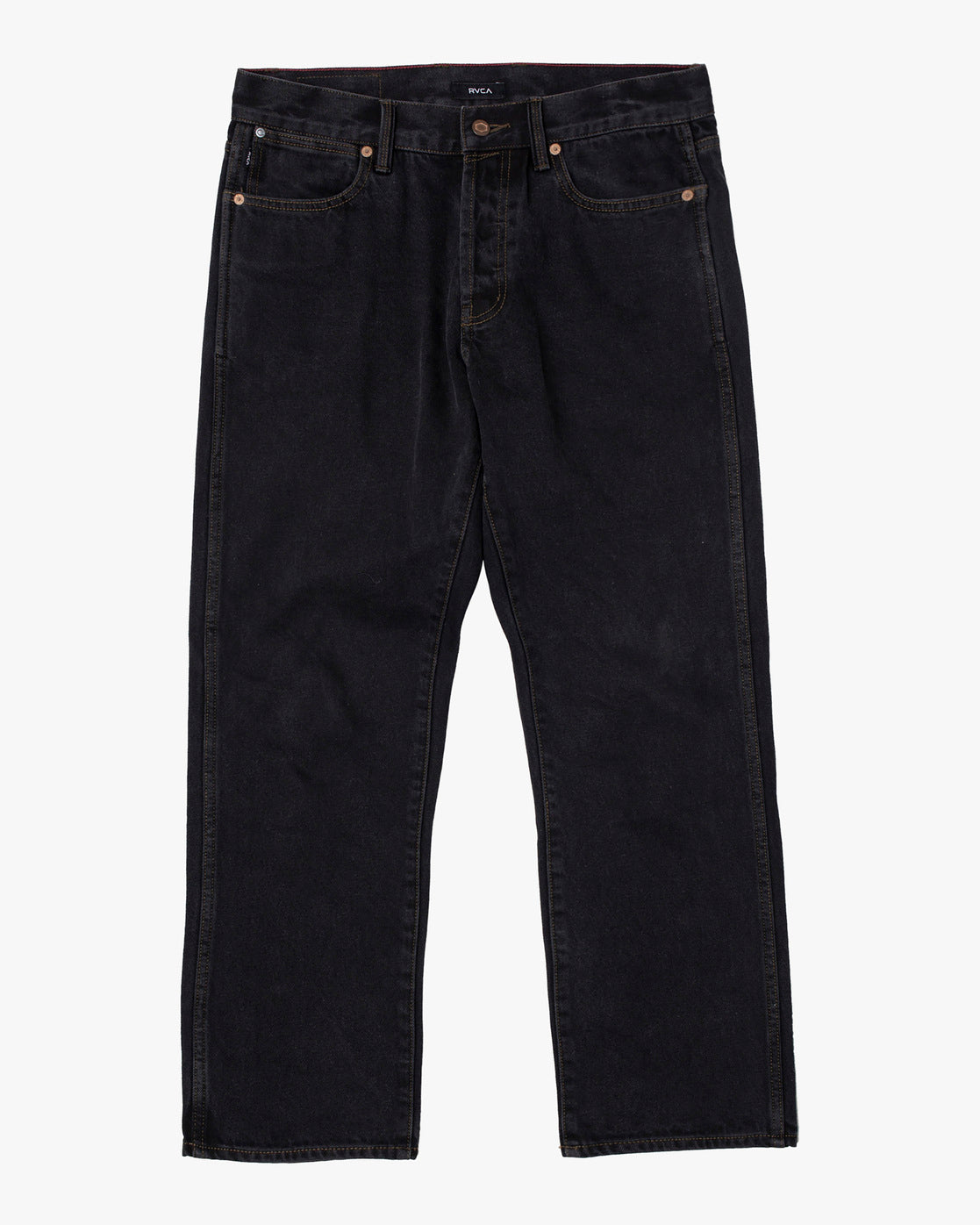 New Dawn Straight Fit Denim Jeans - Black Rinse – RVCA.com