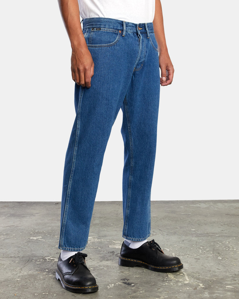 New Dawn Straight Fit Denim Jeans - Blue Collar