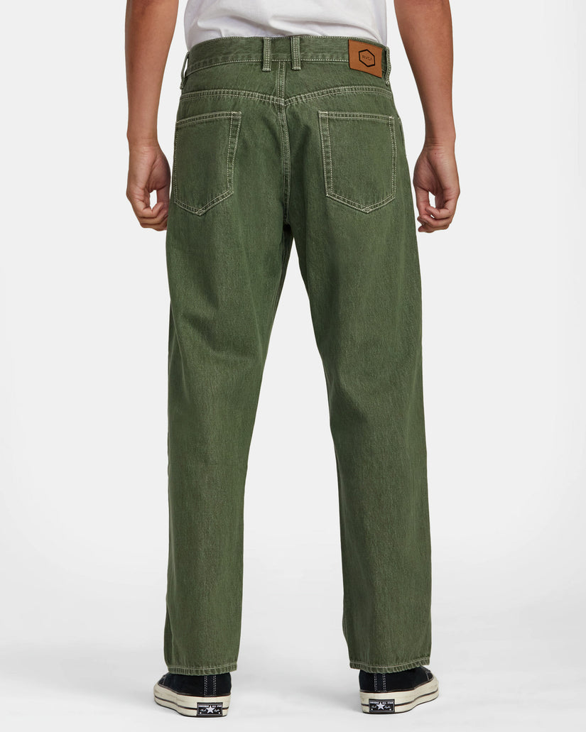Americana Relaxed Fit Denim Jeans - Cactus