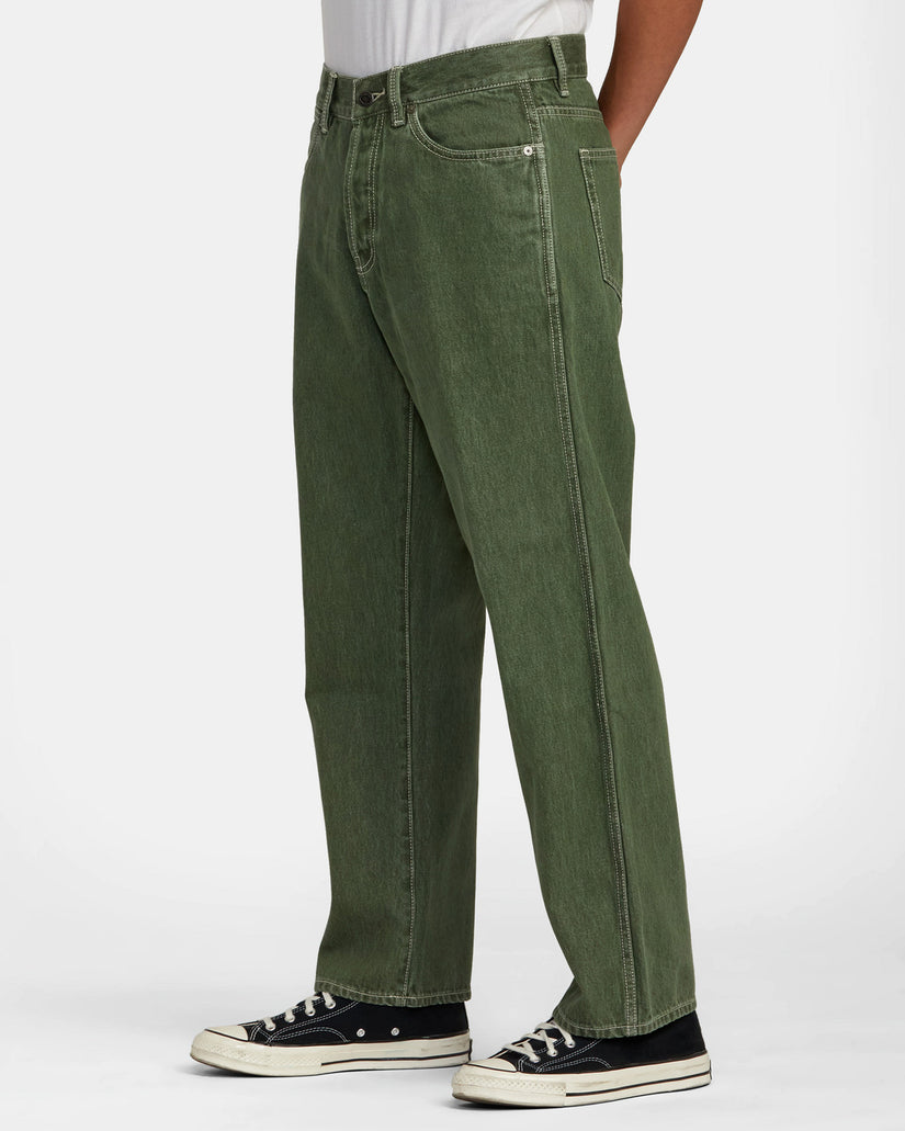 Americana Relaxed Fit Denim Jeans - Cactus