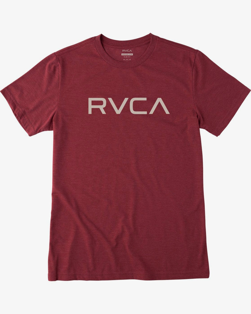 Big RVCA Tee - Red/White