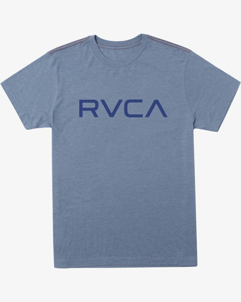 Big RVCA Tee - Industrial Blue