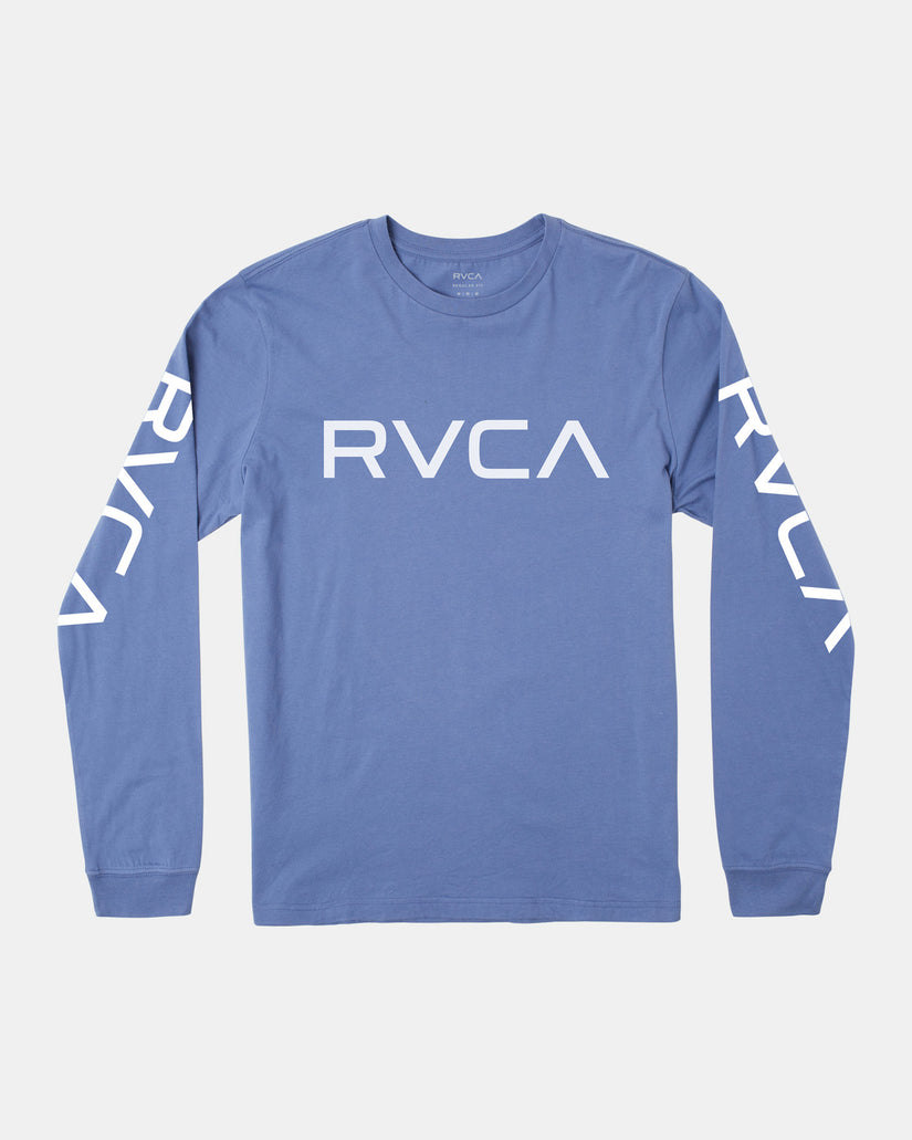 Big RVCA Long Sleeve Tee - Royal